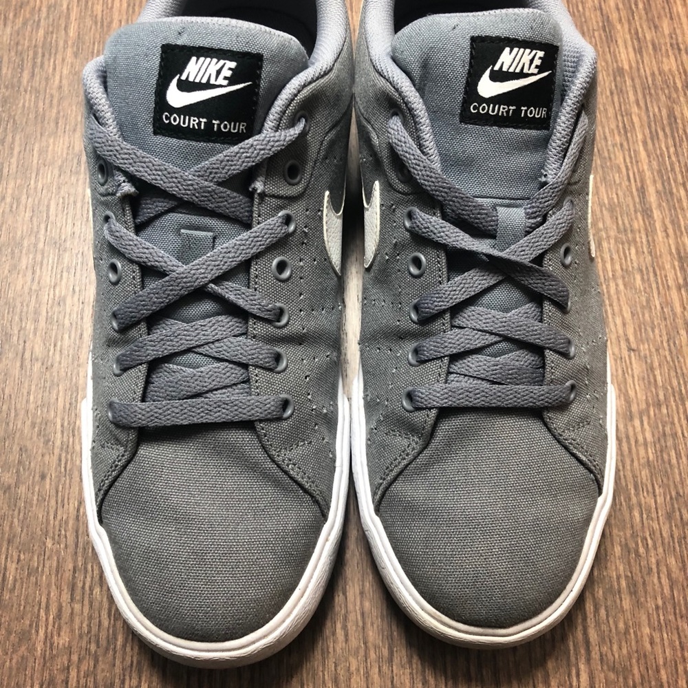 Grey Nike’s worn once